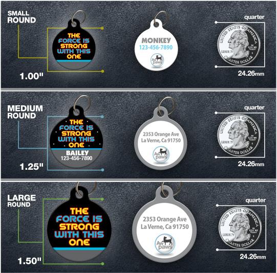 Star wars pet id sale tags