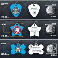 Don't Stop Believing Pet ID Tag - Aw Paws