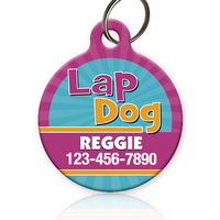 Lap Dog Pet ID Tag