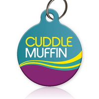 Cuddle Muffin Cat ID Tag - Aw Paws