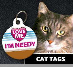 Cat ID Tags - Aw Paws