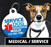 Medical Alert | Service Pet ID Tags Tags - Aw Paws