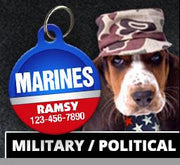 Military Pet ID Tags - Aw Paws