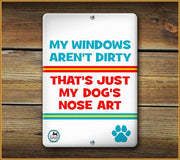 Nose Art PET SIGN - Aw Paws