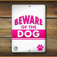 BEWARE OF THE DOG SIGN