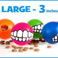 LARGE - Toothy Ball - Color Varies - Aw Paws