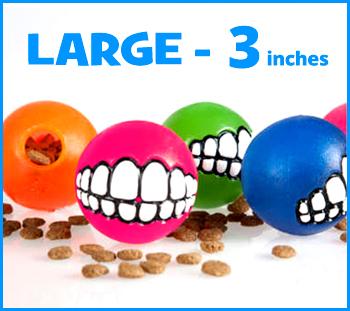 LARGE - Toothy Ball - Color Varies - Aw Paws