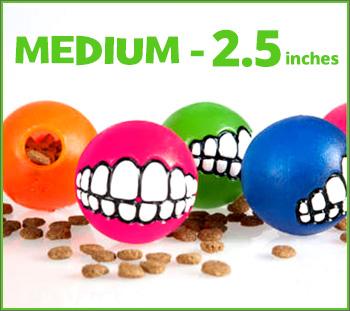 Medium - Toothy Ball - Color Varies - Aw Paws