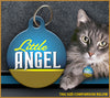 Little Angel Cat ID Tag