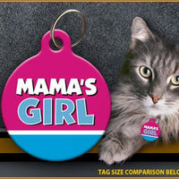 Mama's Girl Cat ID Tag - Aw Paws