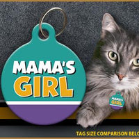 Mama's Girl Cat ID Tag - Aw Paws