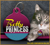 Pretty Princess Cat ID Tag