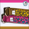 Cheetah Print Dog Collar