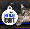 Ninja Cat ID Tag