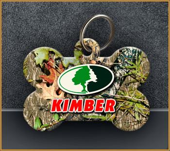 MOSSY OAK CUSTOM TAGS - KIMBER - Aw Paws