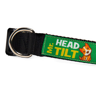 Mr Head Tilt Dog Collar