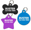 Plain Pet ID Tag for Dog or Cat | Various Sizes and Colors - Aw Paws