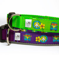 Peace Sign Dog Collar