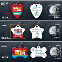 Bad Boy For Life Pet ID Tag