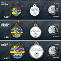Bow Chica Bow Wow Pet ID Tag