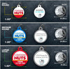 Contains Nuts Pet ID Tag - Aw Paws