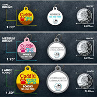 Cuddle Bug Pet ID Tag - Aw Paws