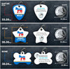 Democratic Donkey Pet ID Tag - Aw Paws