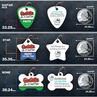 Gingers Do It Better Pet ID Tag - Aw Paws