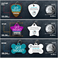 Got Treats Pet ID Tag - Aw Paws