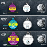 High Maintenance Pet ID Tag - Aw Paws