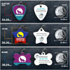 Howling Pet ID Tag - Aw Paws
