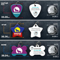 Howling Pet ID Tag - Aw Paws