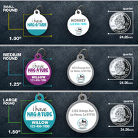 Wag-A-Tude Pet ID Tag