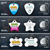 I'm Goofy Pet ID Tag