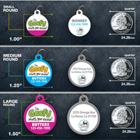 I'm Goofy Pet ID Tag