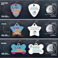 Lap Dog Pet ID Tag