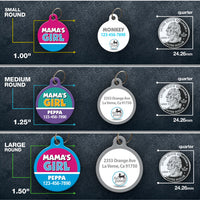 Mama's Girl Pet ID Tag
