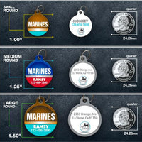 Marines Pet ID Tag - Aw Paws