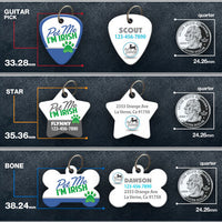 Pet Me I'm Irish Pet ID Tag