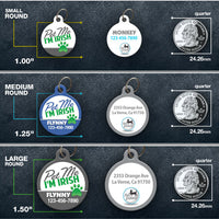 Pet Me I'm Irish Pet ID Tag