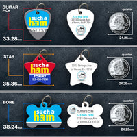 Such a Ham Pet ID Tag