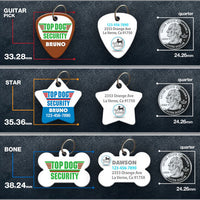 Top Dog Pet ID Tag