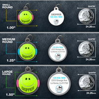 Tennis Pet ID Tag