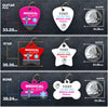 Medical Alert Pet ID Tag for dogs or cats