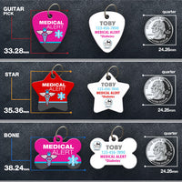 Medical Alert Pet ID Tag for dogs or cats