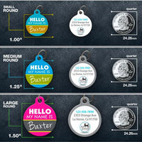 Hello my name is pet id Tag
