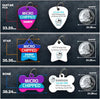 Microchipped Pet ID Tag - Aw Paws