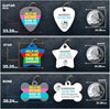 Help Me Home DAD is Worried Pet ID Tag - Aw Paws