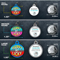 Happy Go Licky Pet ID Tag - Aw Paws
