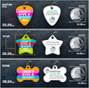 I Don't Give A Woof Pet ID Tag - Aw Paws